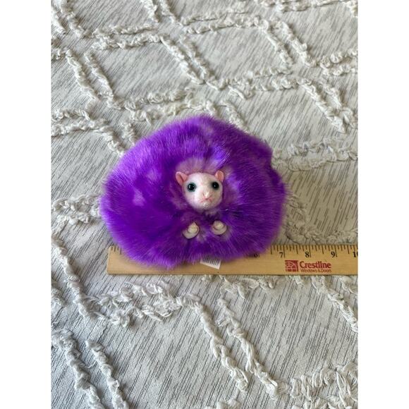 Purple Pygmy Puff Plush Universal Studios The Wizarding World of Harry Potter - Picture 4 of 8